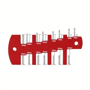 Table Saw Height Gauge, Aluminum Router Depth Gauge Tool for Router Table, Precision Woodworking Measuring Tools Setup Cutting Blade from 3 to 26mm