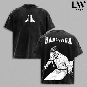 John Wick Baba Yaga T Shirt, John Wick Graphic Tee, Baba Yaga Gunfighter Shirt, John Wick Action Movie Oversized Tee, John Wick Streetwear T Shirt