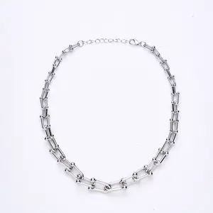 Men's Silver Link Chain by HANGOVEER NYC