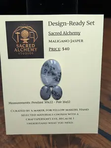 Oval Shape - Maligano Jasper - Design-Ready Set
