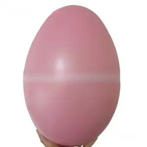 White Mold Children's Egg Creative Open Easter Egg Shell Imitation Plastic Large Hand-Painted Egg Color Egg