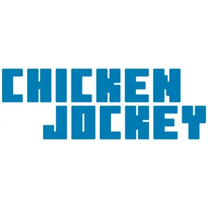 Chicken Jockey Vinyl Sticker for Cars, Trucks, Laptops, Water Bottles
