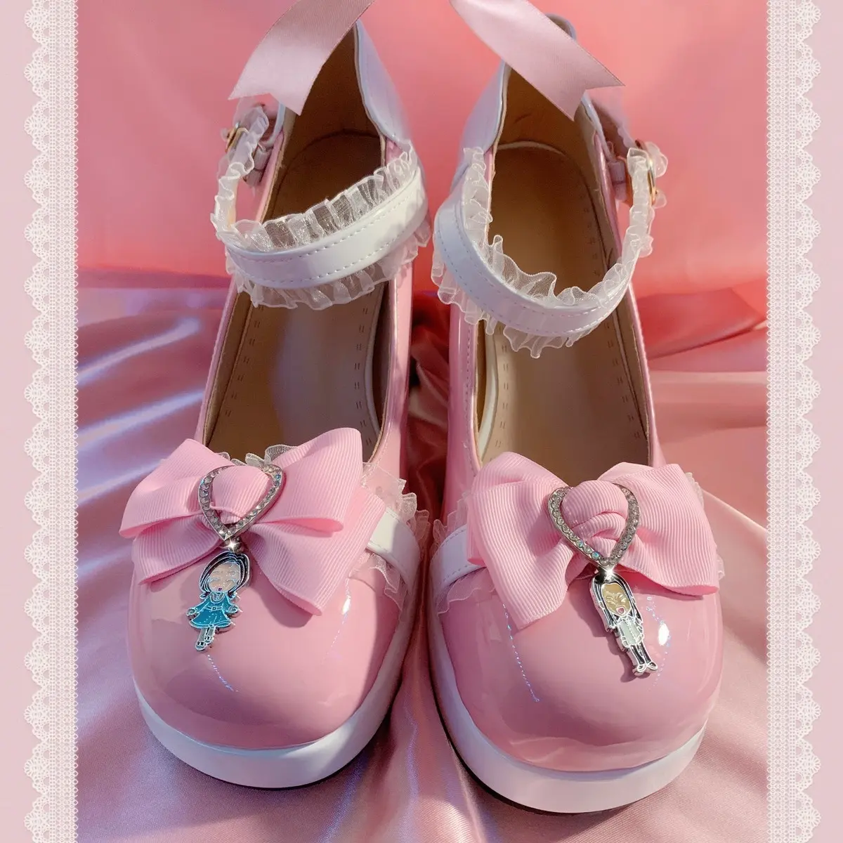 NaNa Hachi Takumi Kawaii Lolita EGL Y2K Hime Jfashion Dollette Shoes Size 8 women’s