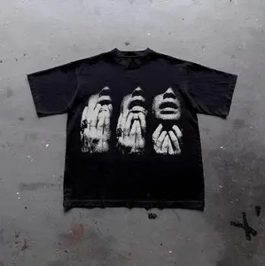 Vintage Portrait Graphic Print Cotton T-Shirt, Y2k Shirt, Unisex T-Shirt, Gift For Men Women