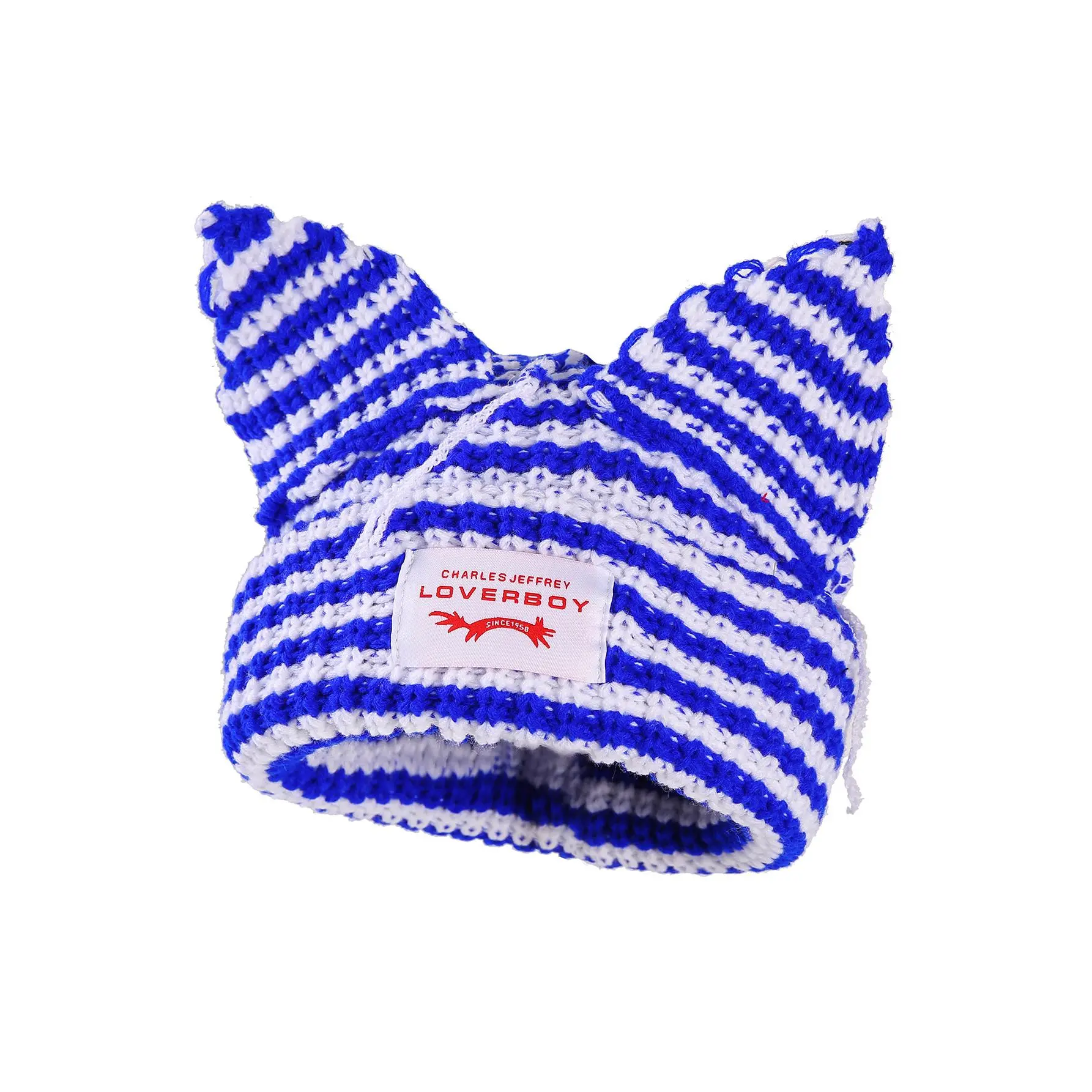 blue and white stripes