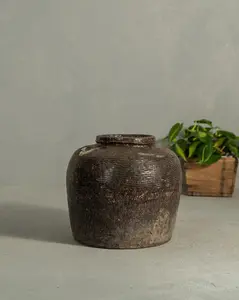 Vintage Clay Mijiu Rice Wine Jar
