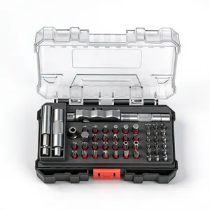 49-In-1 Magnetic Screwdriver Set, Multi-Functional Drill Bit Kit, Portable Ratchet Screwdriver, Multifunctional Screwdriver, Essential Tool for Home Repair