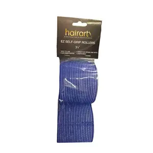 HairArt EZ Grip Heatless Jumbo Hair Rollers - 3.25 in Haircare Tool for Fast Dry Perms & Sets, 2 Ct, user2747493937383