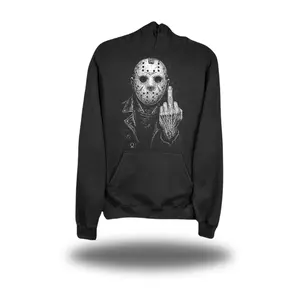 FU JASON BLACK HOODIE