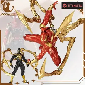 Iron Spider PVC Statue Model - 8 Inch Action Figure for Home Decor and Collectible Gift