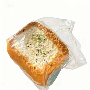 Handmade Taba Squishy Yellow Bread Series Best Selling Sticky Squeeze Toys Gift for Kids Children's Day Stress Relief Toy Taba Taba Squishies Gifts