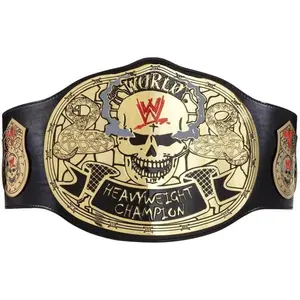 Smoking Skull Stone Cold Heavyweight Wrestling Championship Belt 2mm