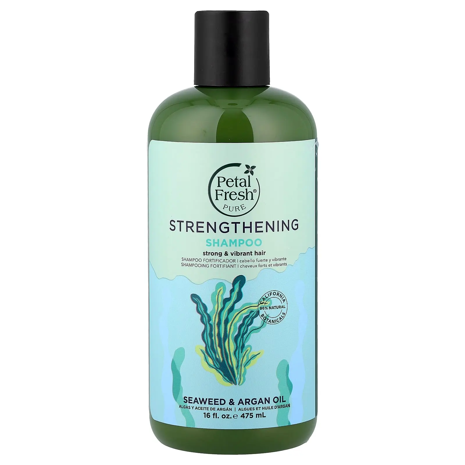 Petal Fresh Strengthening Shampoo, Seaweed & Argan Oil, 16 fl oz (475 ml)