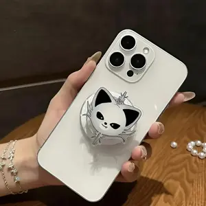 Evil S.K.Z.O.O KPOP Phone Grip Holder Stand,  Cute Character Magnetic Adhesive, Kawaii Kpop Phone Accessories, Wolfchan, Dwaekki , Leebit, , BbokAri