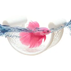 Guppy Hammock for Aquariums, Minimalist Guppy Rest Bed, Hidden Relaxation for Low Water Flow Tanks, Aquatic Decorative Accessory