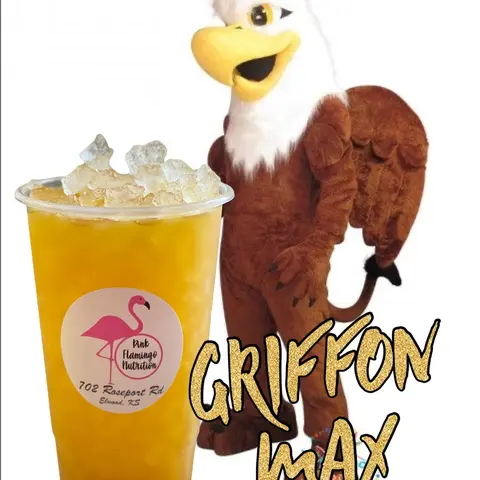Griffon Max Loaded Tea - 298mg Caffeine, Zero Sugar, 3.75 Calories, Orange & Pineapple Flavors, Natural Energy Boost