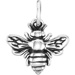 Sterling Silver Honey Bee Charm/Pendant