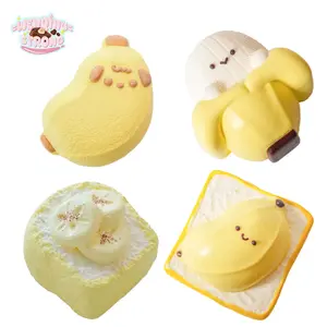 [WenQing Taba Squishy] Banana Series - Handmade TabaSquishy/ Full Silicone Reborn Squishy, Fidget Toy, Taba Squishyes, Squishy Toy