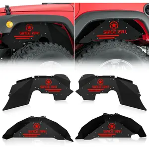 Inner Fender Liners for 2007-2018 Jeep Wrangler JK & JKU Unlimited (2/4 Doors) | Yzona