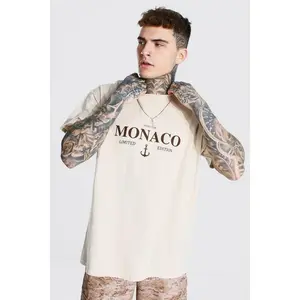 Oversized Monaco Limited Edition T-Shirt - Soft and Breathable Cotton Unisex - Top, Menswear