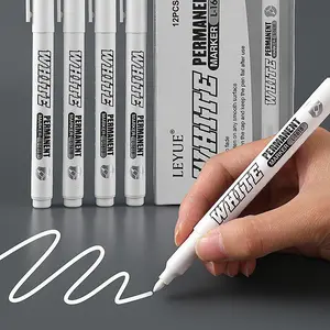 1mm Fine Tip Quick Dry Waterproof Paint Marker, Tire Painting Touch-Up and Marking Pen, Ideal for Art and Repair Projects, Car Tires