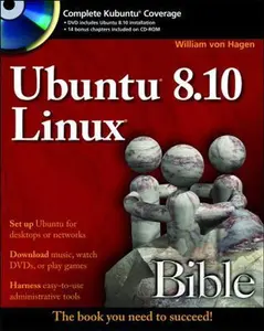 USED-Ubuntu 8.10 Linux Bible by William von Hagen (Paperback)