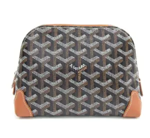 Goyard Vendome Cosmetic Pouch Bag Black