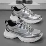 Men's Casual Low-Top Lace-Up Cloth Sneakers - Synthetic Round Head Shape, Breathable Insole, Light EVA Cushion, All Seasons Comfort - Skateboarding Shoes, Daily Walking Outdoor Streetwear