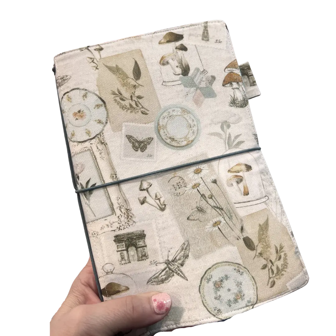 Handmade Fabric Journal Cover