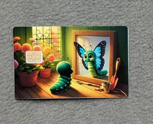 See your Worth #244 Card Protector Sticker, Overlay, Decorative Only