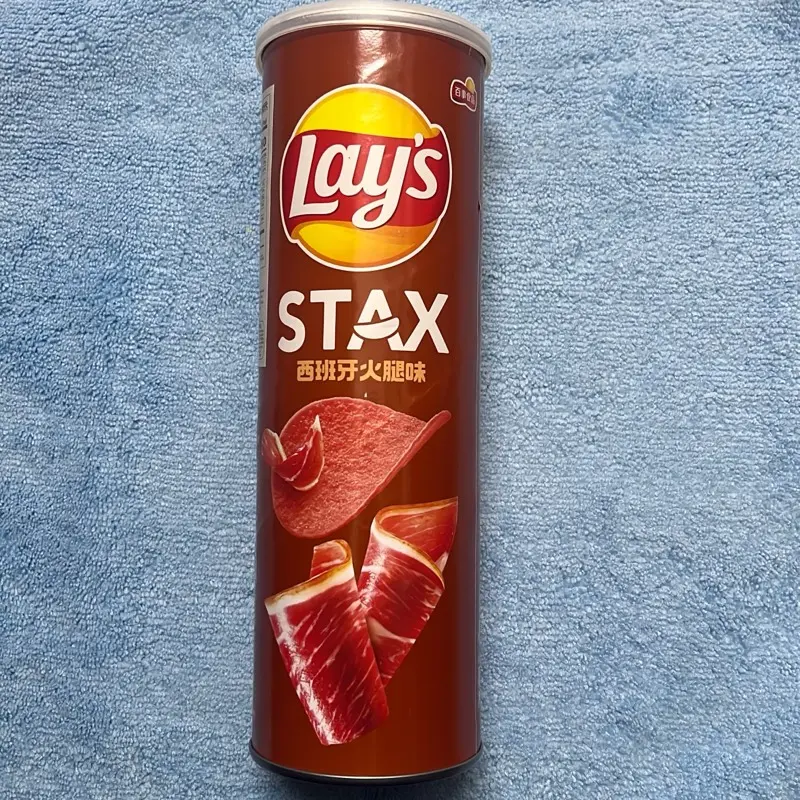 LAYS STAX SPANISH HAM FLAVOR