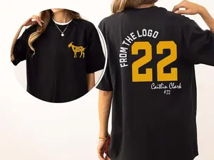 Caitlin Clark Shirt, From The Logo 22 Caitlin Clark T-Shirt, Caitlin Clark fan shirt, American Clark 22 Basketball