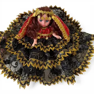 Spiritual Doll Gypsy Santeria Handmade Jitana Doll Protection & Prosperity Altar Decor Yoruba Spiritual Decor Ritual Doll Energy Cleansing Gift