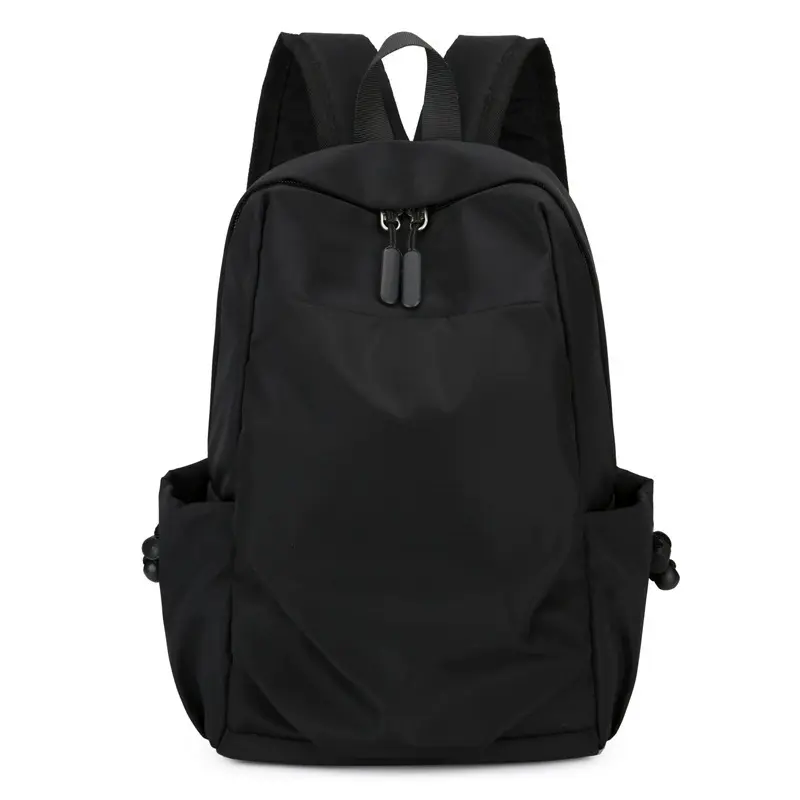 Casual Travel Backpack, Simple Water-Resistant Nylon Daypack for Everyday Carry with Adjustable Shoulder Straps for Men & Women, Multi Purpose Rucksack, Waterproof Sports Backpack, Personal