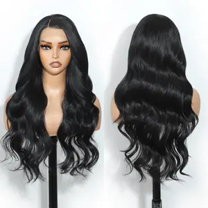 [Style Icon] 26 Inch Wavy Free Part  13*4 Lace Synthetic Wig For Women T Lace Wigs