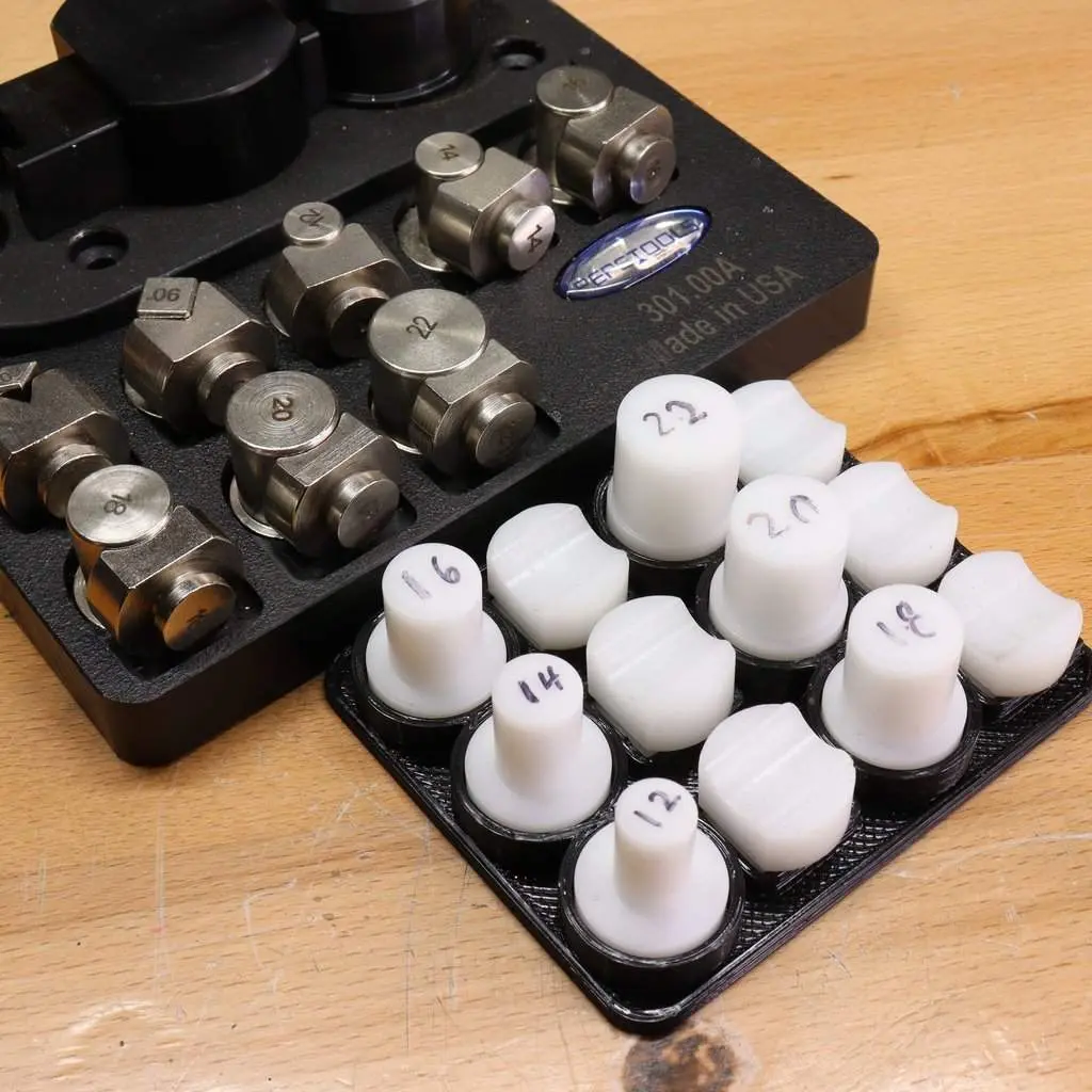 Ring Bender Die & Post Holder - 3D Printed Ring Bender Die & Post Holder - 3D Printed