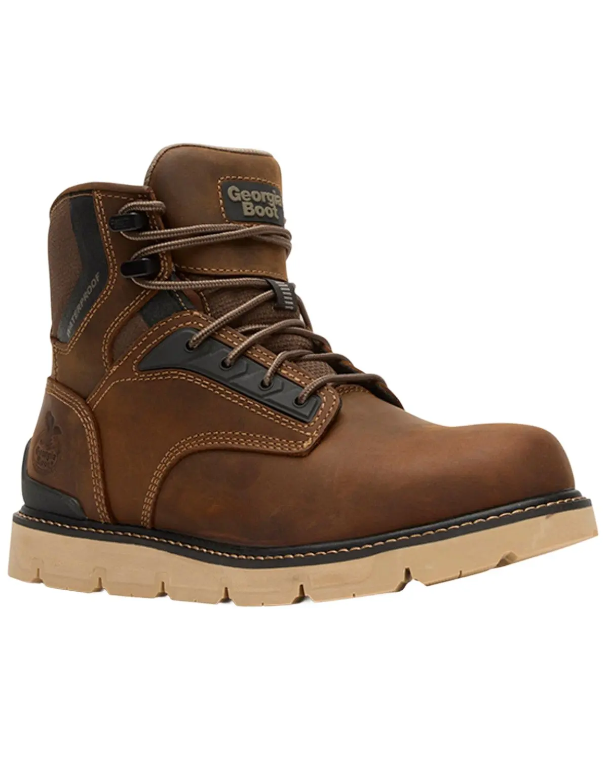 Georgia Boot Men's Men'S 6" Carbon Flex Waterproof Work Soft Toe - Gb00712