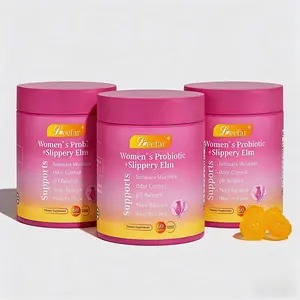 Her Juicy Feminine Probiotics Gummies for WomenWomen’s Intimate Health Probiotics Gummies – All-in-One Solution with Slippery Elm, Prebiotics & Lactobacillus for Balanced pH, Natural Moisture & Dryness Support – Yummy Hawaiian Pineapple Chews