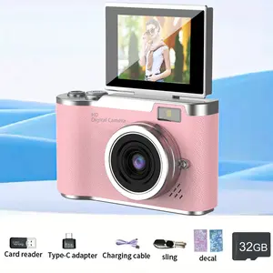 Digital camera, high-definition camera suitable for photography, video recording, autofocus, high-definition pixel camera, anti shake, 8x digital zoom, and shooting digital cameras, suitable for adult beginners, Portable Camera, Vlogging Camera
