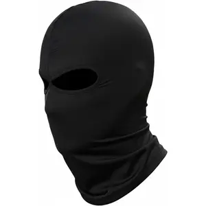 Balaclava Face Mask for Men, Black Balaclava Ski Mask, Face Cover and Neck Gaiter for Outdoor Sports, Tactical Training, Cosplay Events, Daily Commuting, Windproof