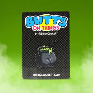 Cauldron Butt Pin