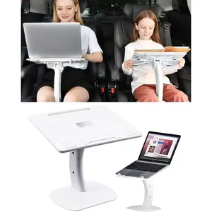 Desk for Laptop  Tablet iPad  Book for Driver Passenger Seat, Adjustable Portable  Seat Tray Table Laptop Stand for   Camping Travel