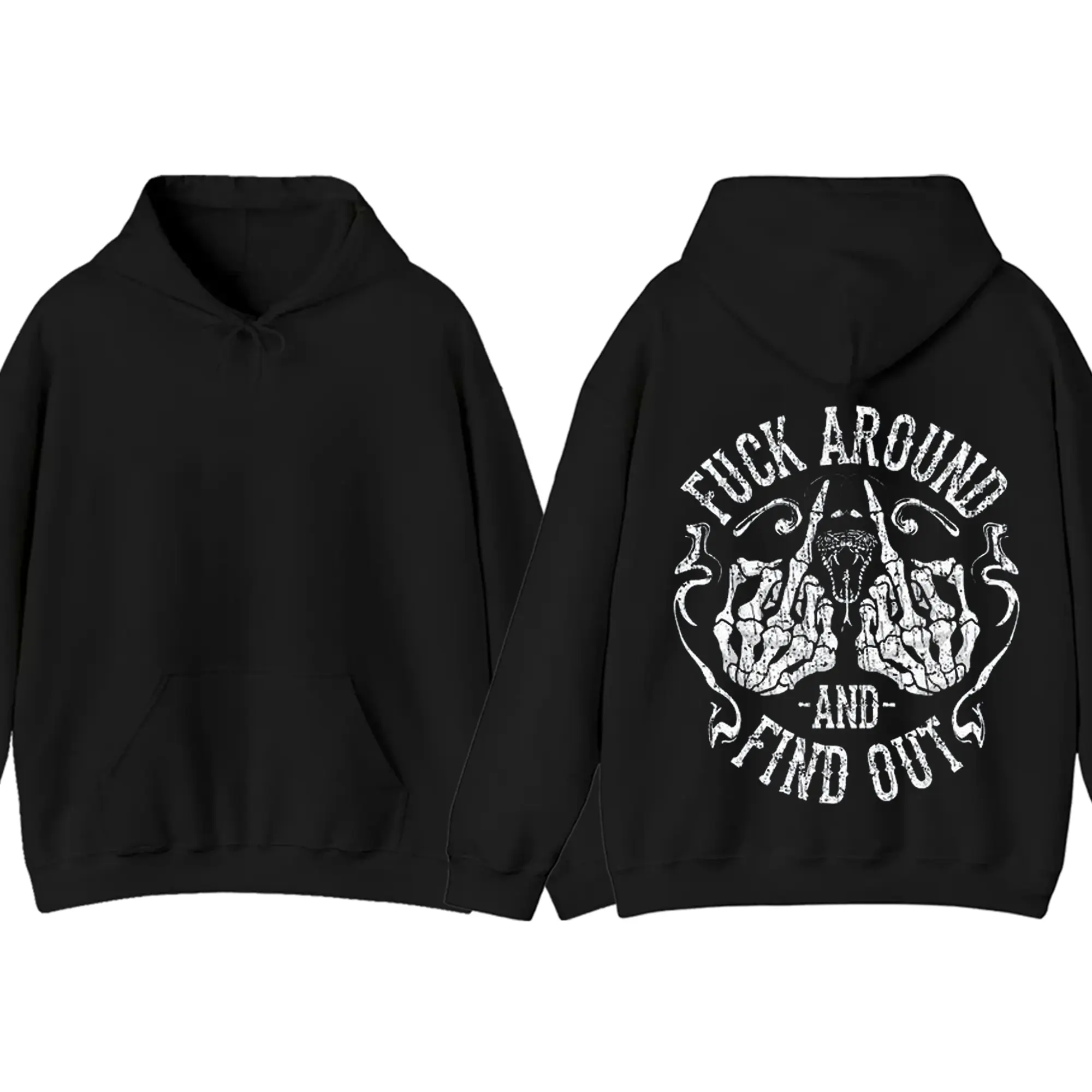 FAFO Hoodie, F Around and Find out Hoodie Unisex Classic Cotton