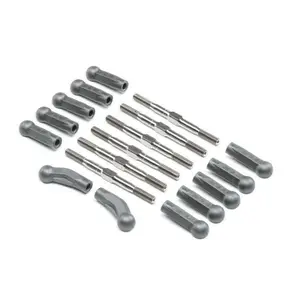Team Losi Racing TLR334052 HD Turnbuckle Kit Titanium 22 5.0
