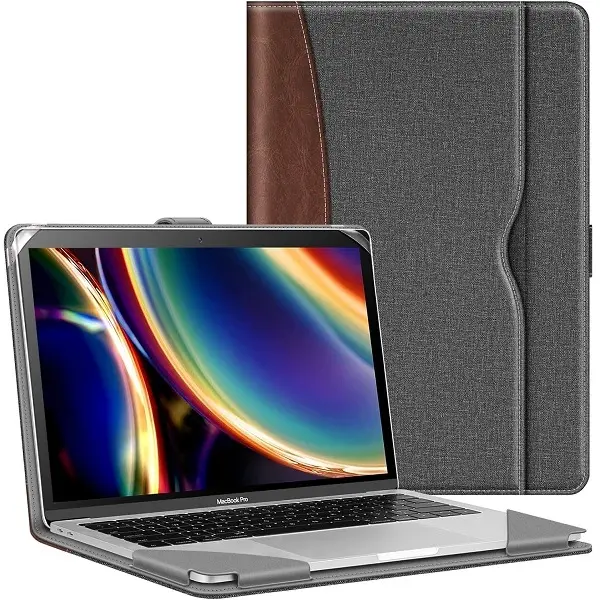 Fintie Sleeve Case for MacBook Air 13.6 (M5/M4/M3/M2 Chip), MacBook Air 13.3 (M1), MacBook Pro 13.3 (M2/M1), Apple Laptop Cover with Pocket, computercase, Durable Cover, Pu Leather Cover