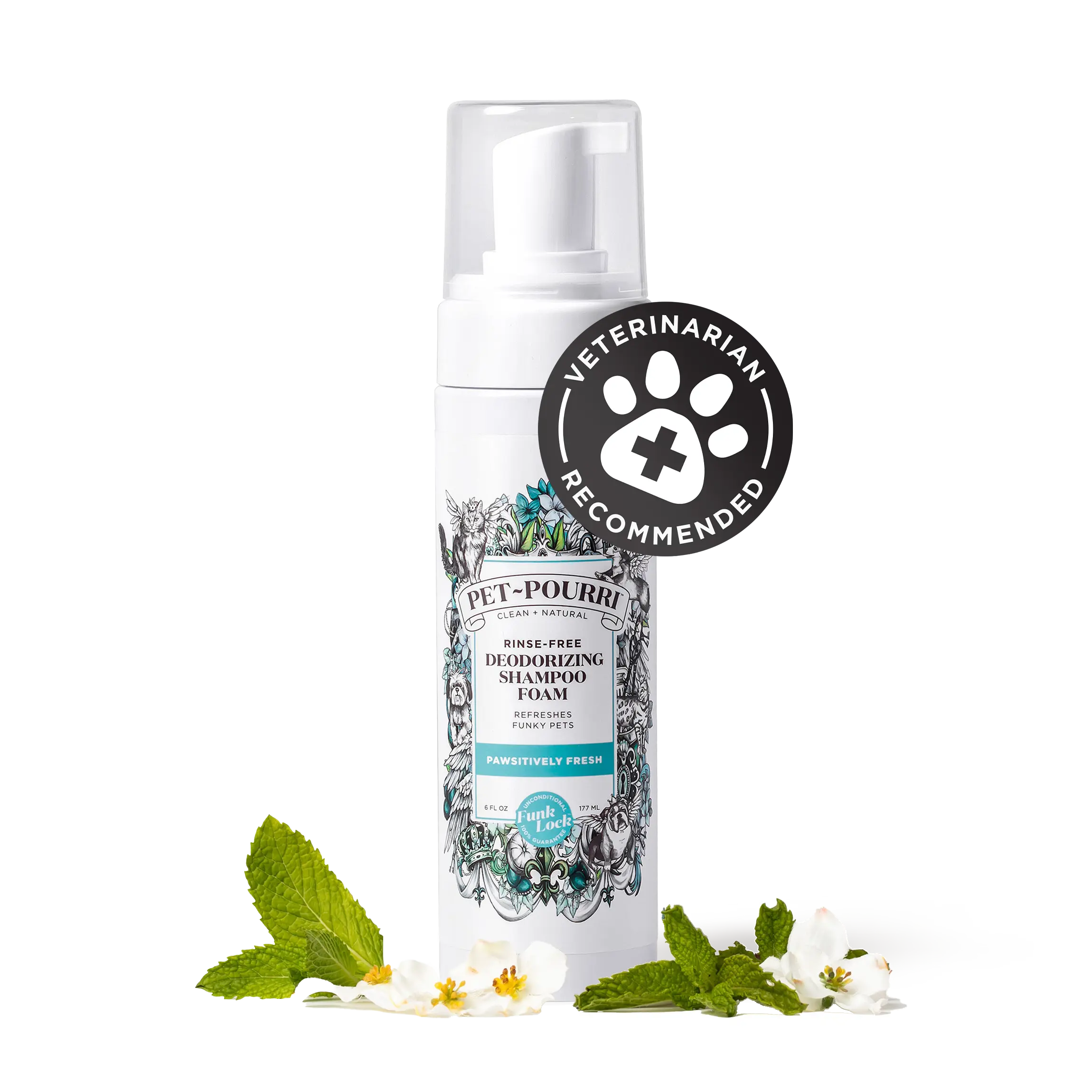 Pet~Pourri - Rinse-Free Deodorizing Shampoo