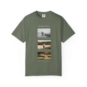 The Bunker Shots T-Shirt (white lettering)