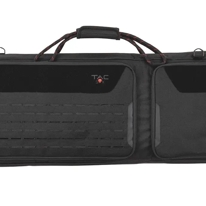 Squad 600D Polyester Rifle Case Featuring a Spacious Compartment and Customizable Laser Cut MOLLE System for Accessories, Spacious Comp.