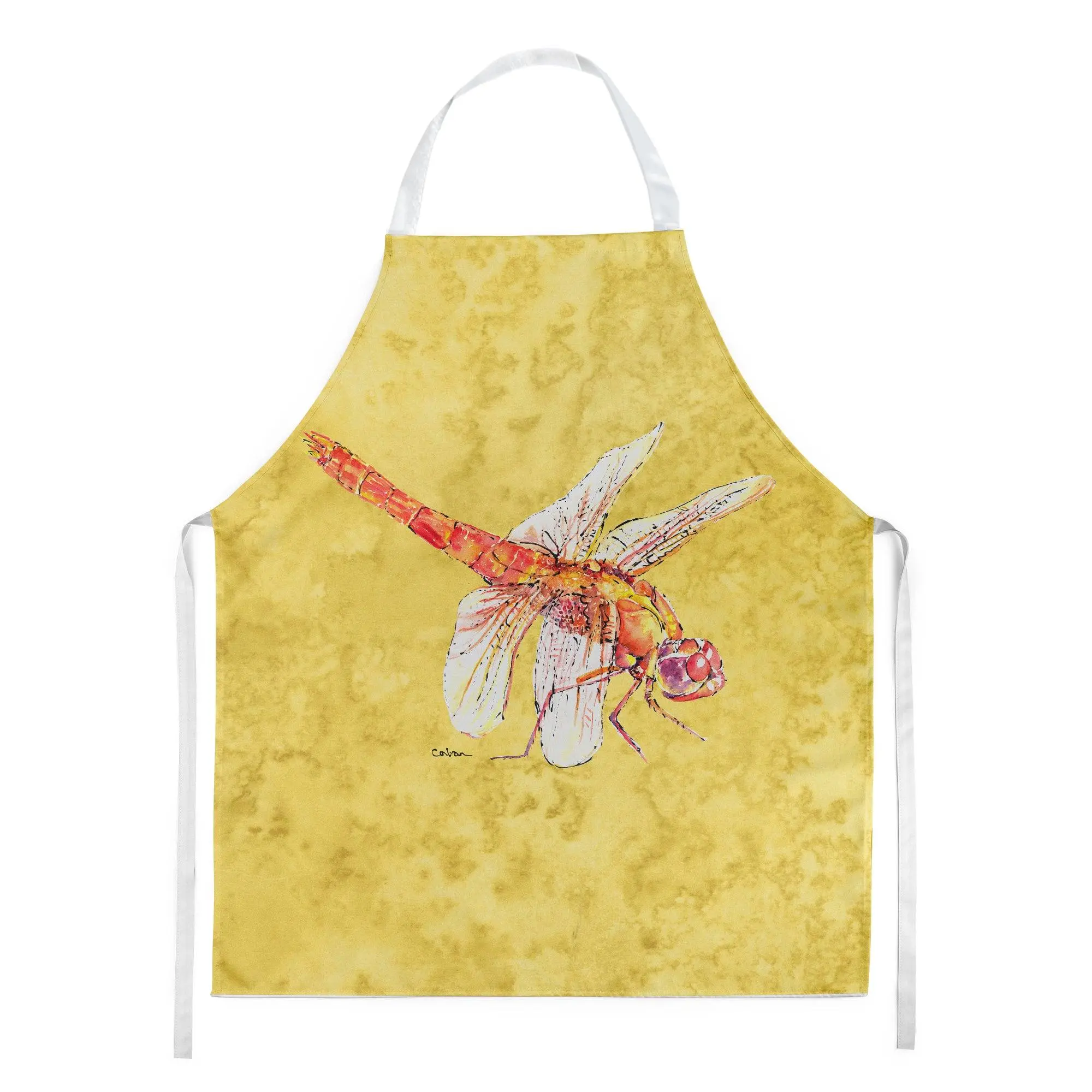 Dragonfly on Yellow Apron