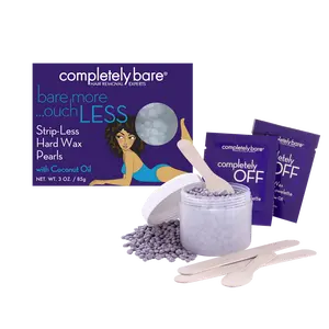 bare more ouch LESS Strip-Less Hard Wax Pearls Kit